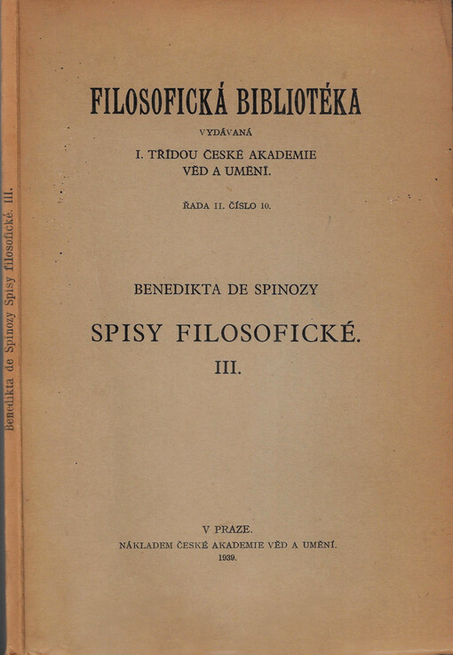 Benedikta de Spinozy Rozprava politická