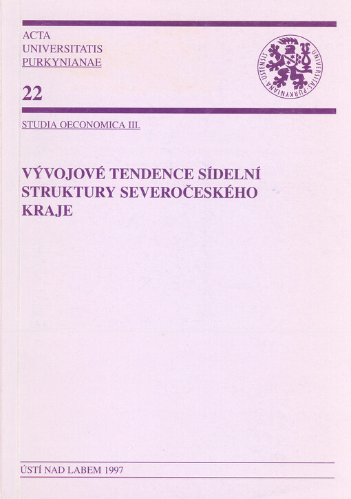 Vývojové tendence sídelní struktury Severočeského kraje