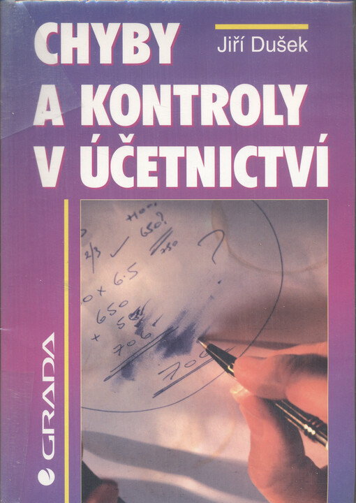 Chyby a kontroly v účetnictví