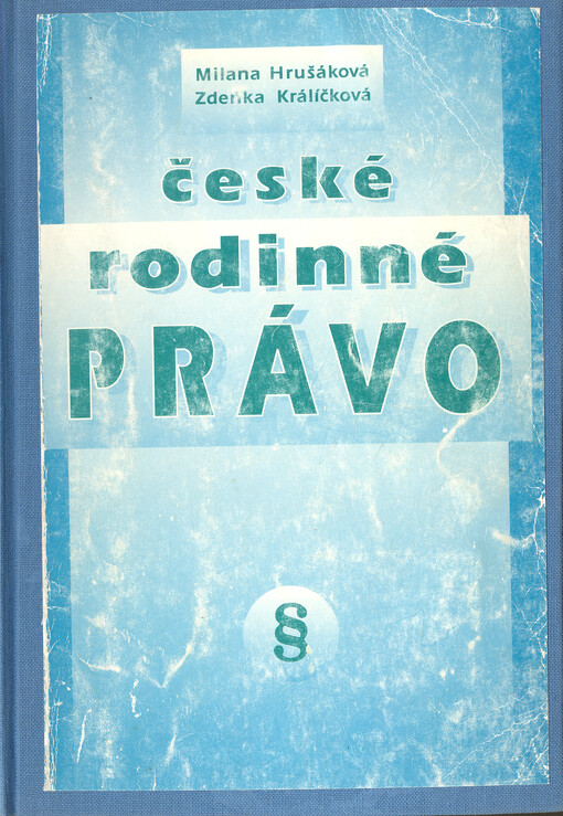 České rodinné právo