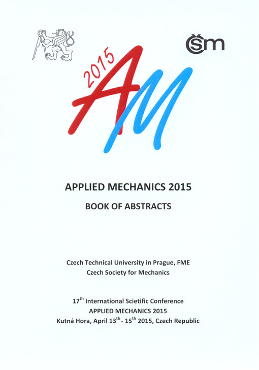 Applied Mechanics ... : international scientific conference ... : book of extended abstracts