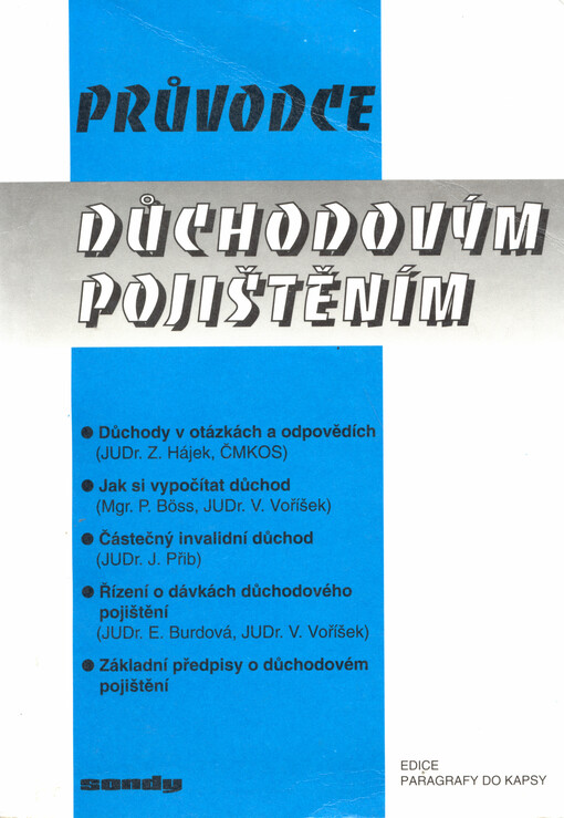 Průvodce důchodovým pojištěním