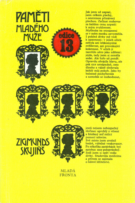 Paměti mladého muže: čtení a poučení