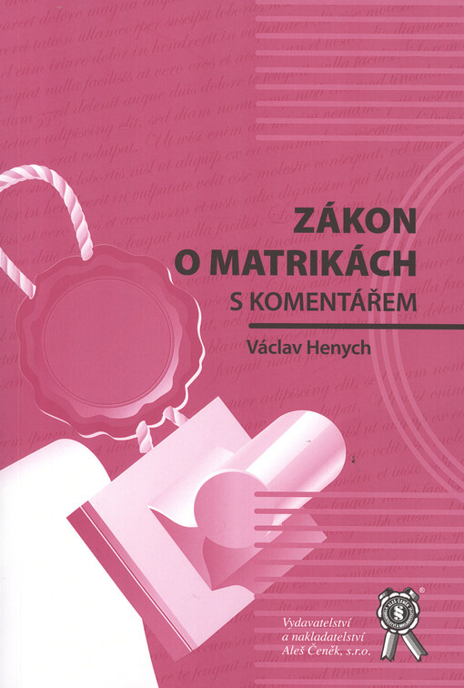 Zákon o matrikách s komentářem