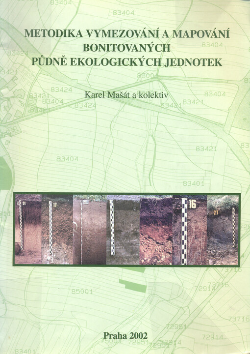 Metodika vymezování a mapování bonitovaných půdně ekologických jednotek