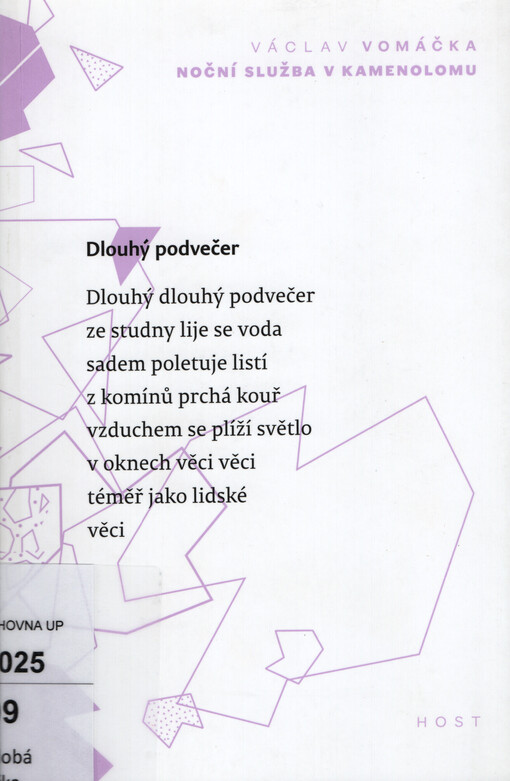 Noční služba v kamenolomu