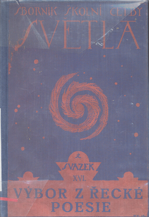 Výbor z řecké poesie v překladech