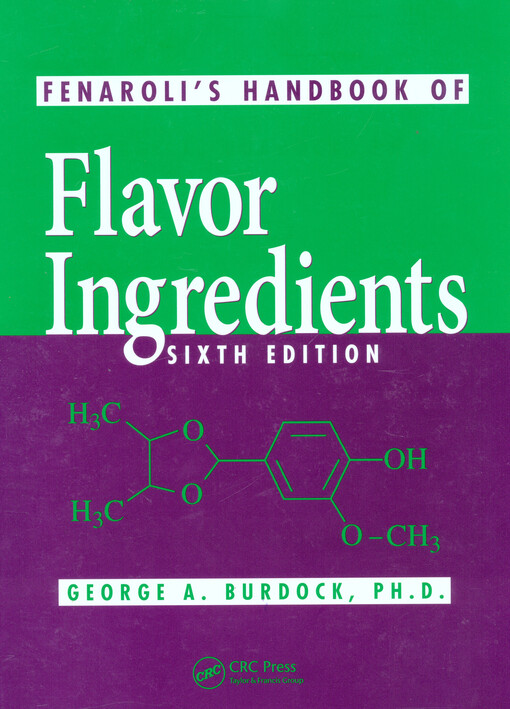 Fenaroli's handbook of flavor ingredients