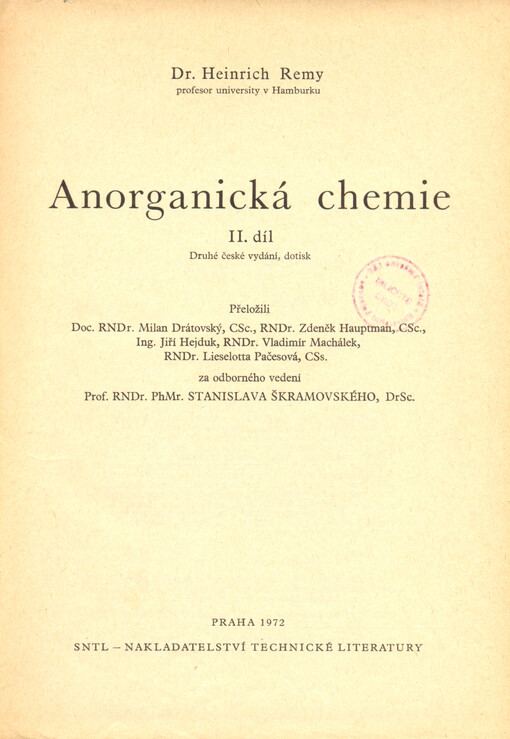 Anorganická chemie