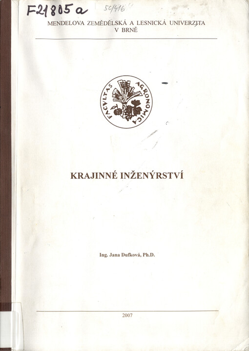 Krajinné inženýrství