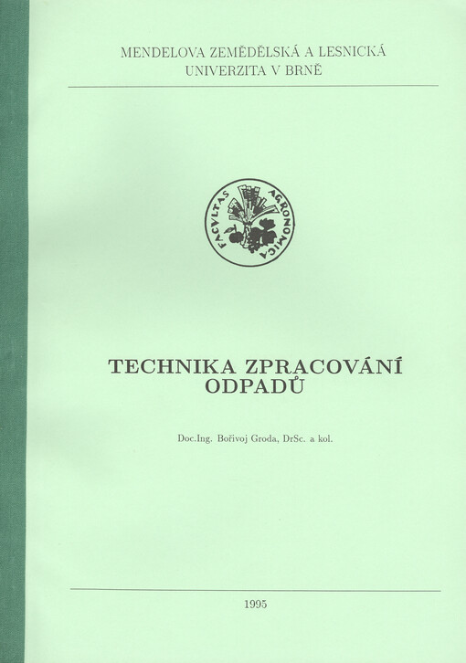 Technika zpracování odpadů