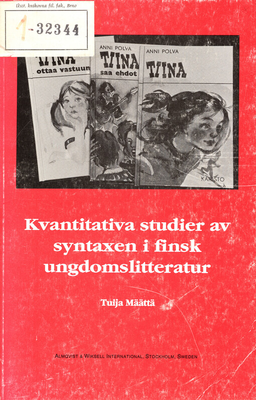 Kvantitativa studier av syntaxen i finsk ingdomslitteratur