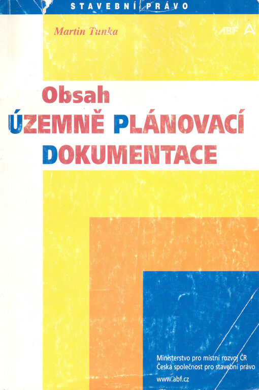 Obsah územně plánovací dokumentace