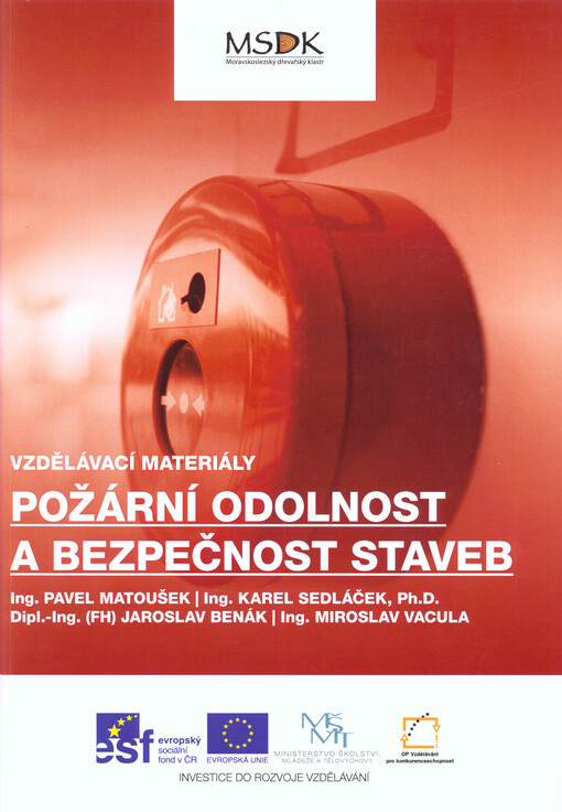 Požární odolnost a bezpečnost staveb : vzdělávací materiály