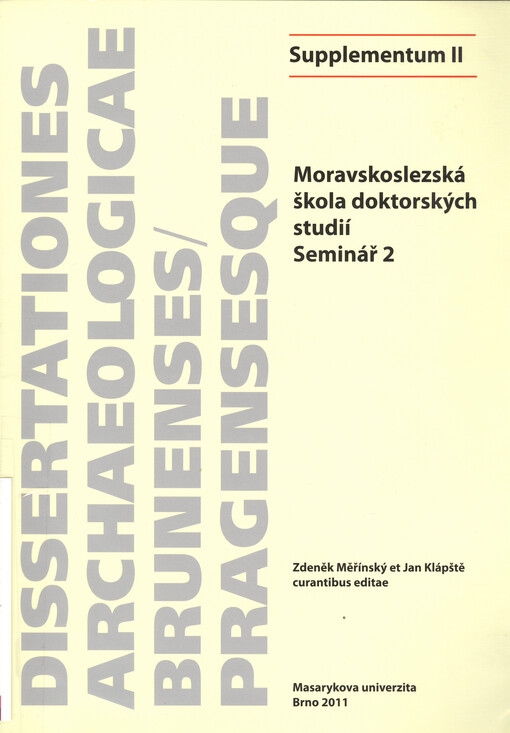 Moravskoslezská škola doktorských studií.Seminář 2