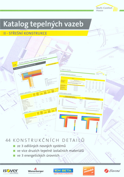 Katalog tepelných vazeb. II - střešní konstrukce, II, Střešní konstrukce