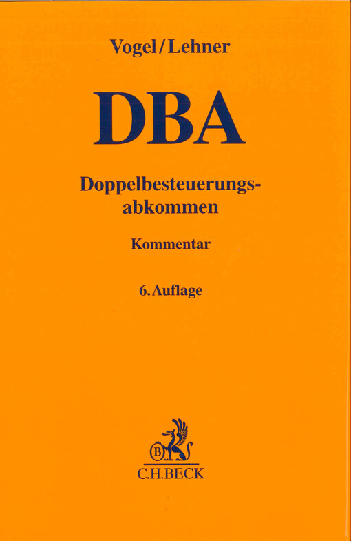  Doppelbesteuerungsabkommen der Bundesrepublik Deutschland auf dem Gebiet der Steuern vom Einkommen und Vermögen  : Kommentar auf der Grundlage der Musterabkommen  