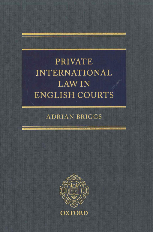 Private international law in english courts