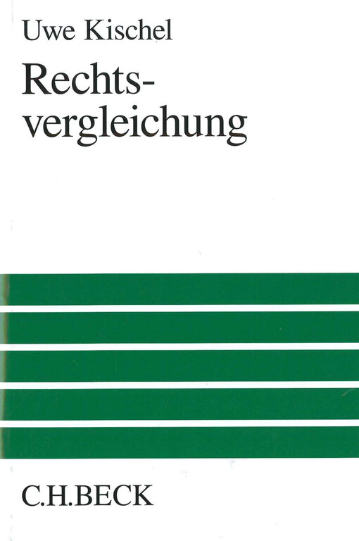  Rechtsvergleichung  