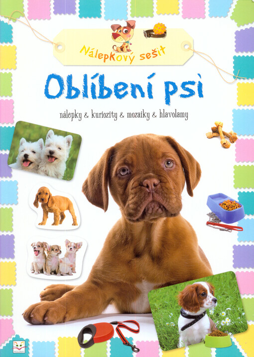 Nálepkový sešit - Oblíbení psi