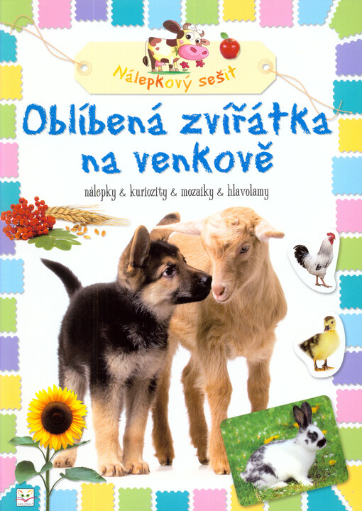 Nálepkový sešit - Oblíbená zvířátka na venkově