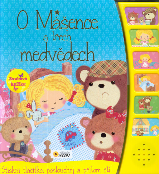 O Mášence a třech medvědech - zvuková knížka