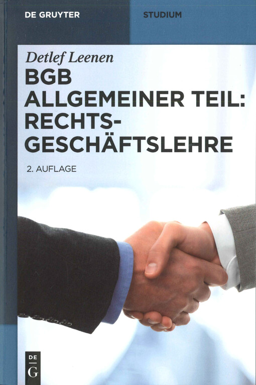 BGB Allgemeiner Teil: Rechtsgeschäftslehre 