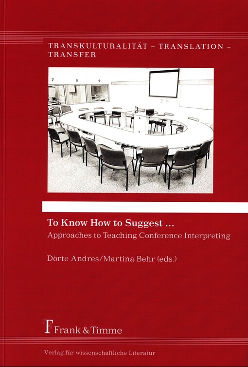 To know how to suggest ...