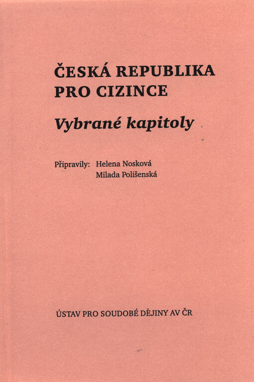 Česká republika pro cizince :vybrané kapitoly