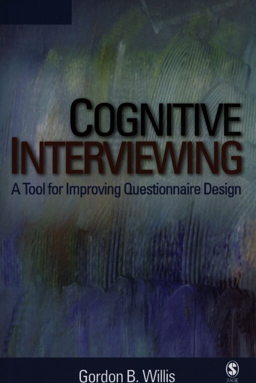 Cognitive interviewing :a tool for improving questionnaire design