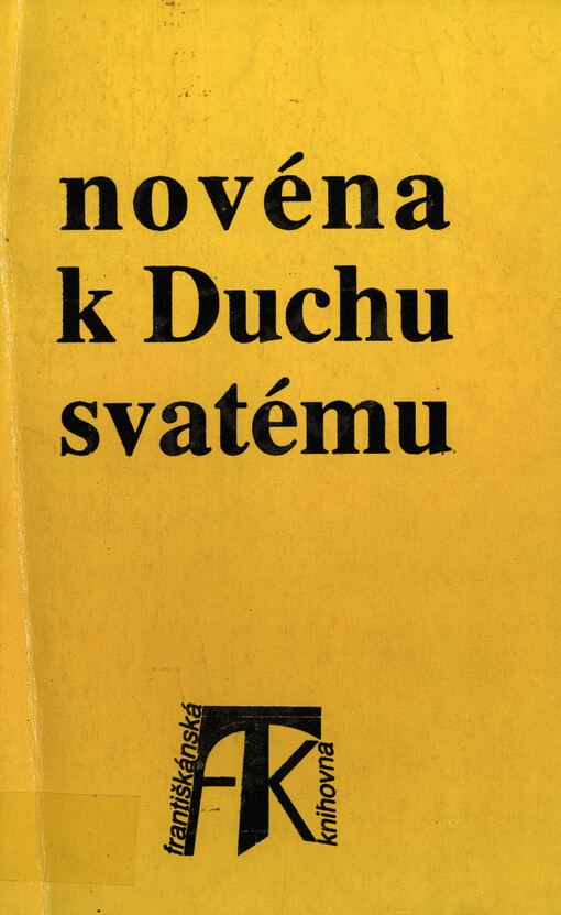 Novéna k Duchu svatému