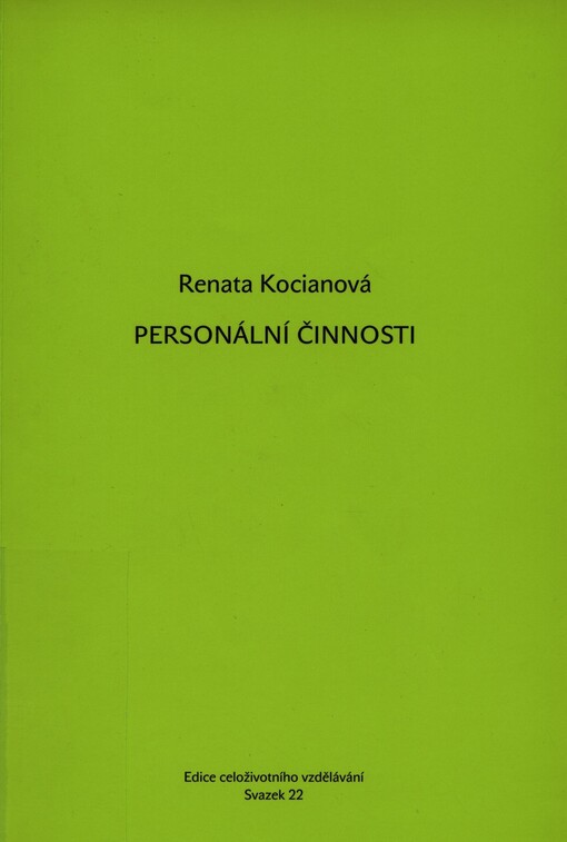 Personální činnosti
