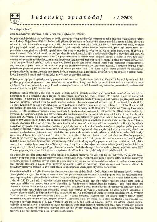 Lužanský zpravodaj