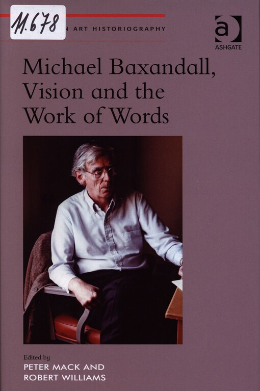 Michael Baxandall, vision and the work of words