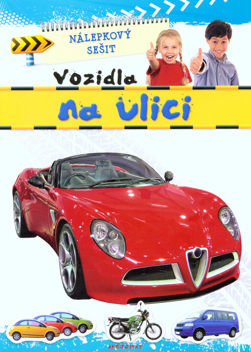 Nálepkový sešit - Vozidla na ulici