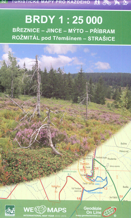 Brdy :Březnice - Jince - Mýto - Příbram - Rožmitál pod Třemšínem - Strašice