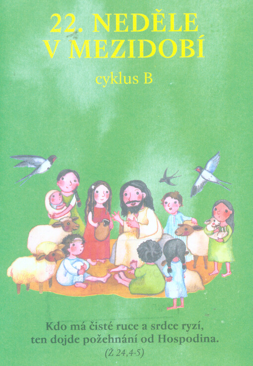 22. neděle v mezidobí : cyklus B