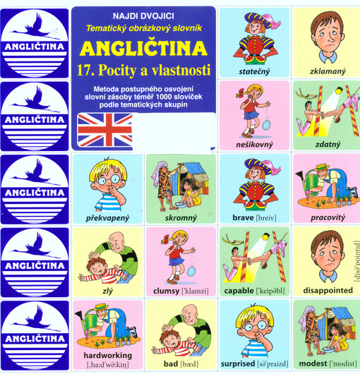 Angličtina :tematický obrázkový slovník : najdi dvojici, 17. díl