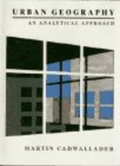 Urban Geography: An Analytical Approach