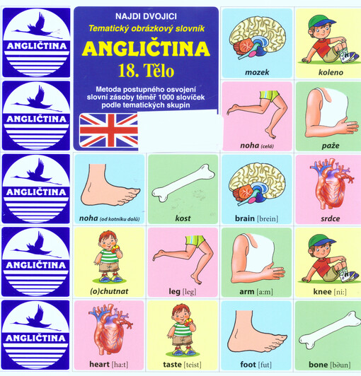 Angličtina :tematický obrázkový slovník : najdi dvojici