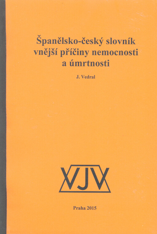Španělsko-český slovník vnější příčiny nemocnosti a úmrtnosti