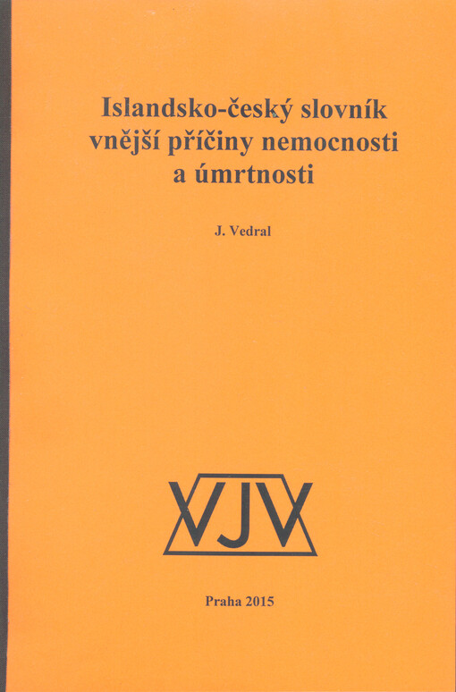 Islandsko-český slovník vnější příčiny nemocnosti a úmrtnosti