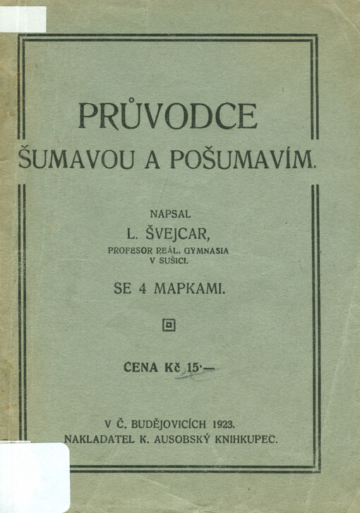 Průvodce Šumavou a Pošumavím