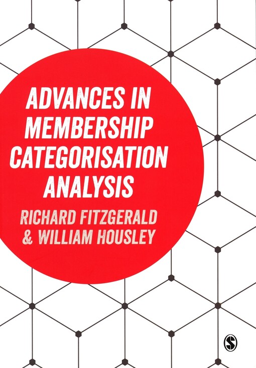 Advances in membership categorisation analysis