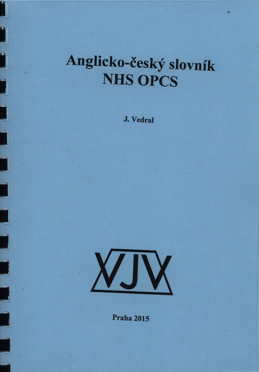 Anglicko-český slovník NHS OPCS