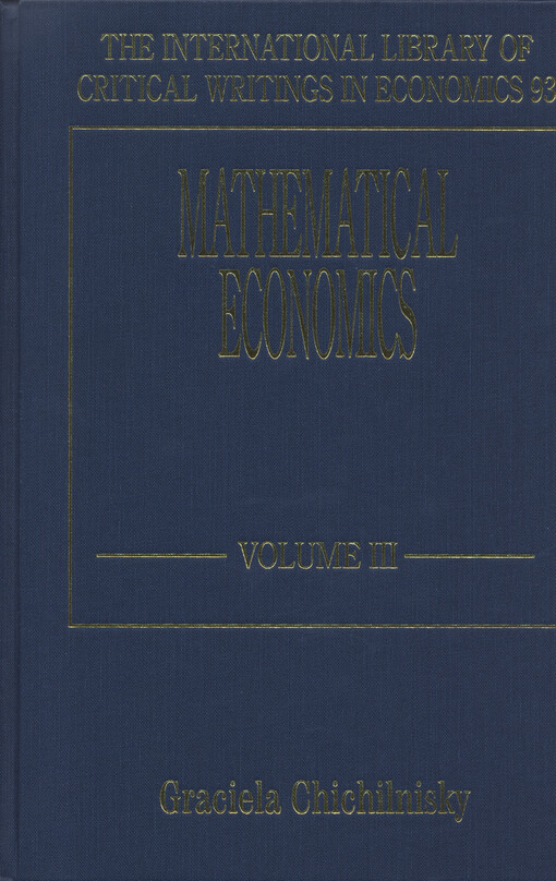 Mathematical economics