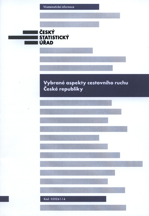 Vybrané aspekty cestovního ruchu České republiky