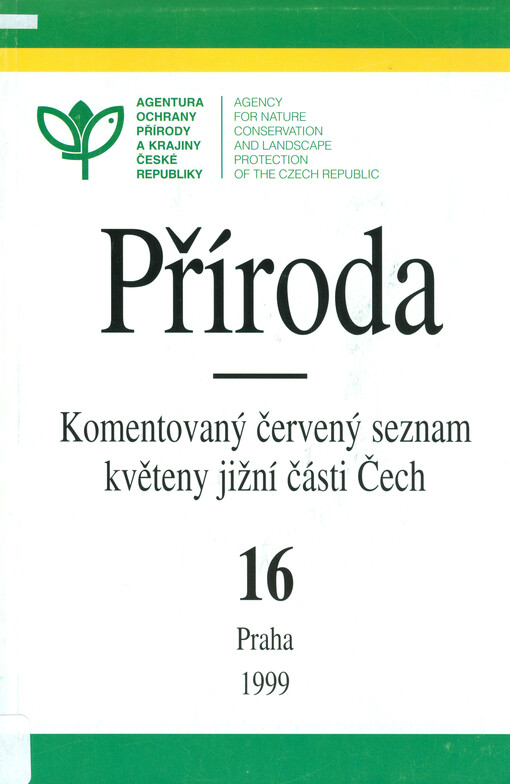 Komentovaný červený seznam květeny jižní části Čech