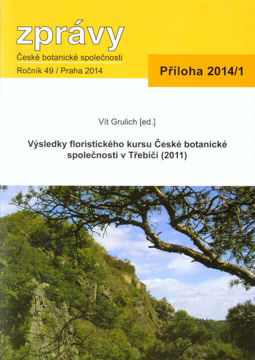 Výsledky floristického kursu České botanické společnosti v Třebíči (2011)