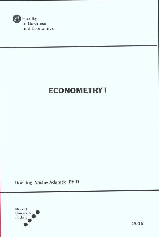 Econometry I